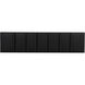 Casimir Nightfall Black Bench